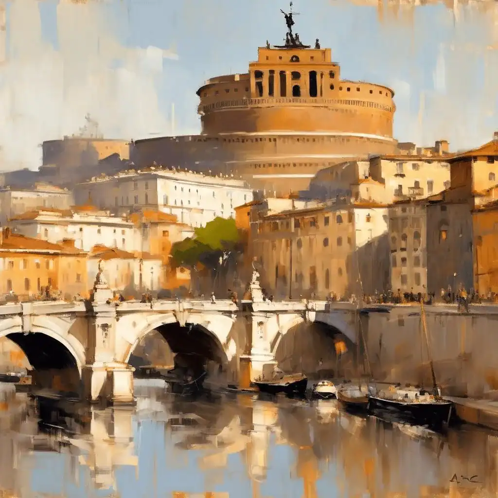 Castel Sant’Angelo in Rome – Isaac Israels