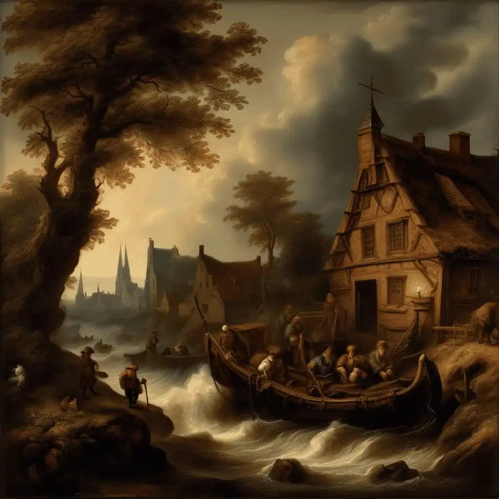 Landscape – Adriaen van Ostade