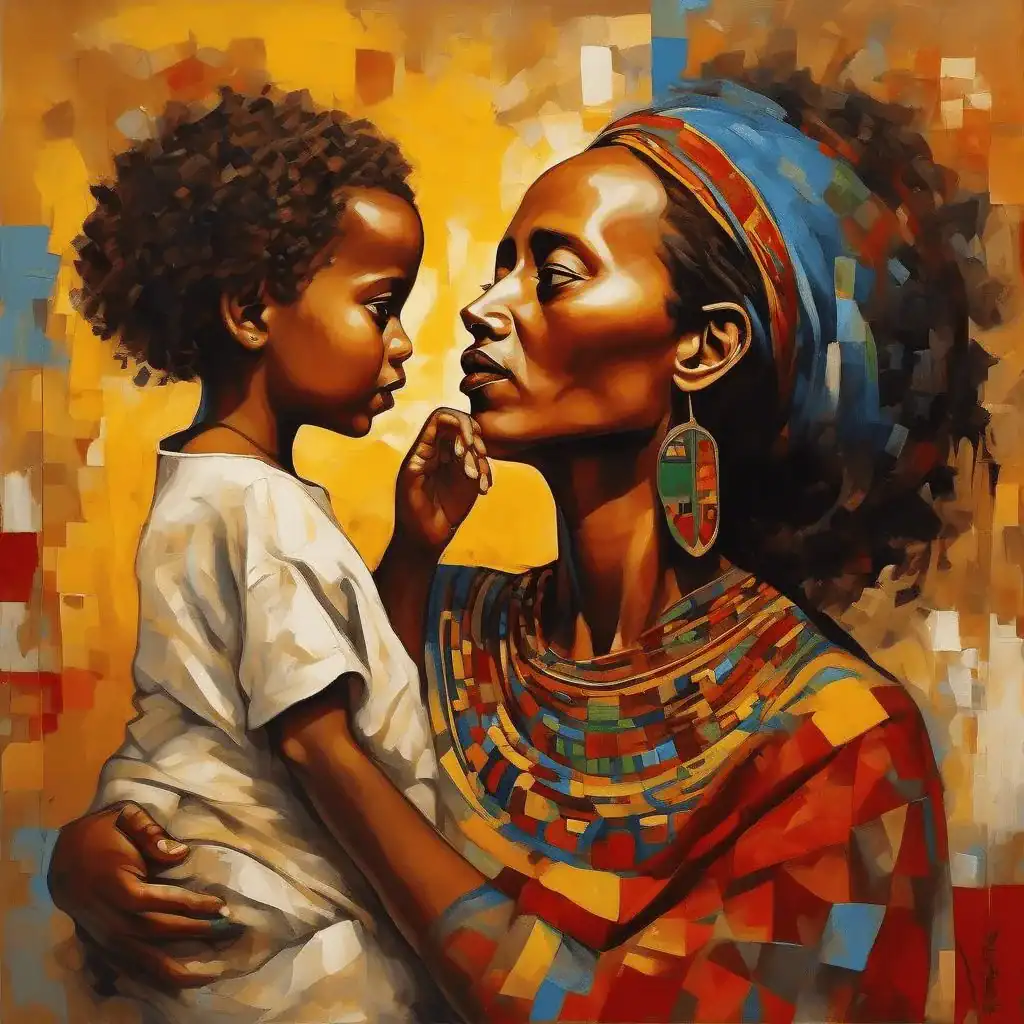 Mother Ethiopia – Afewerk Tekle